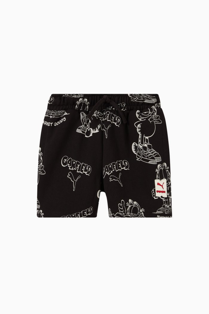 

Puma x Garfield Shorts in Cotton, Black