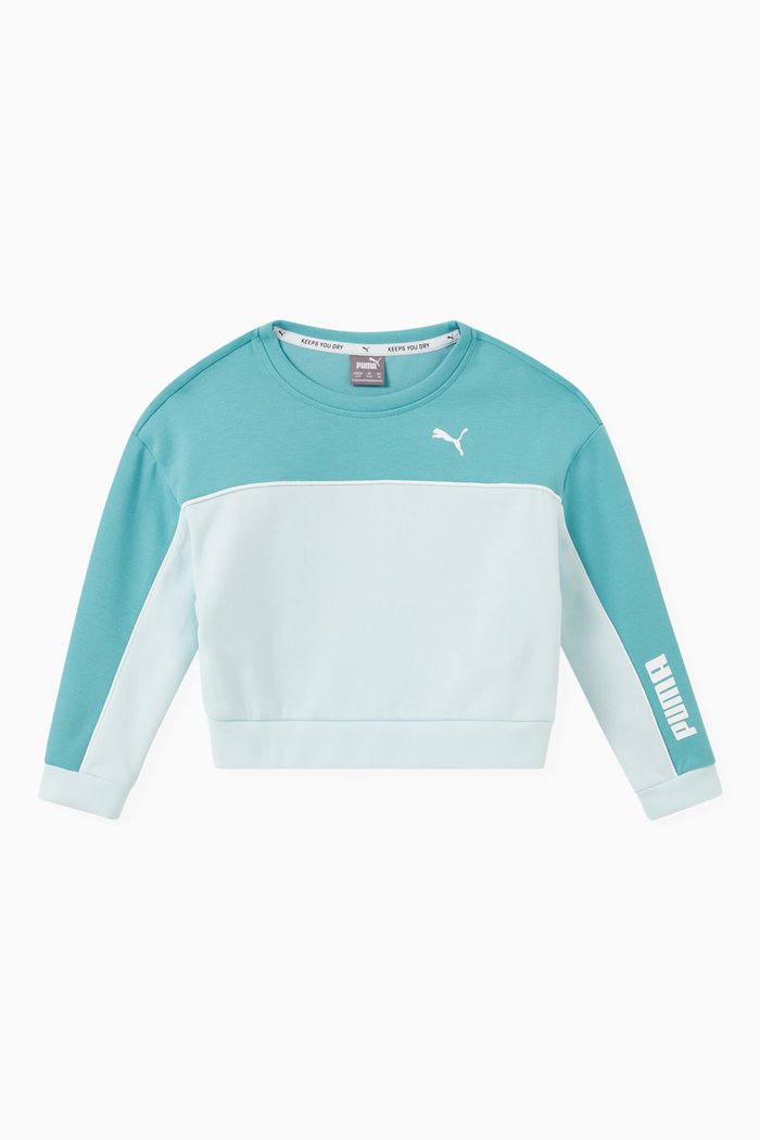 

Logo Sweatshirt in Cotton, Blue