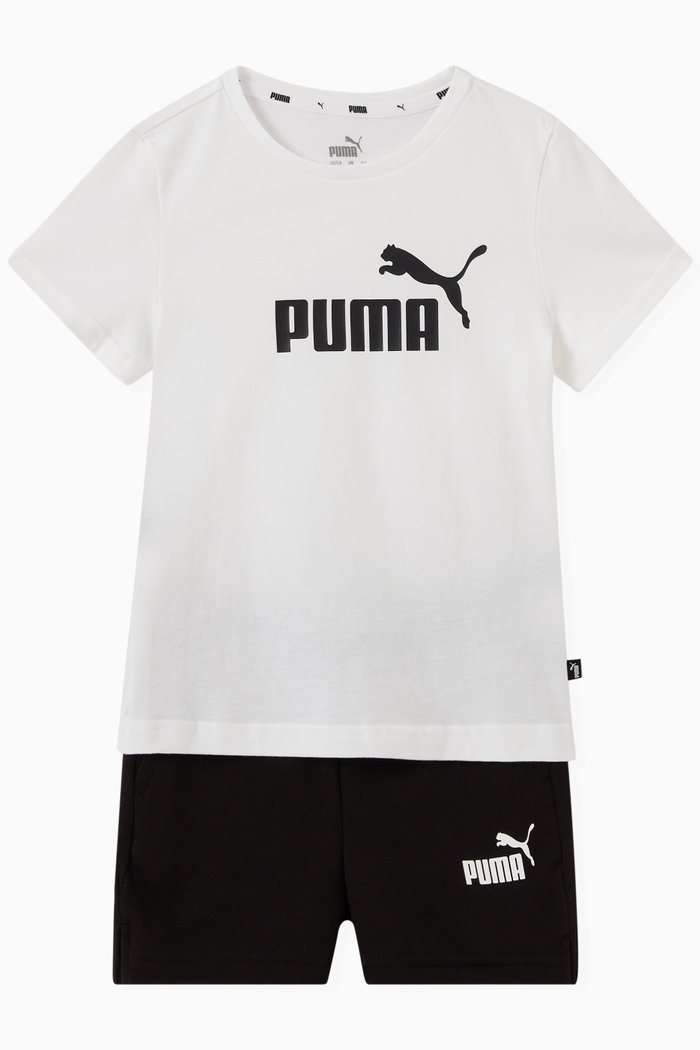 

Logo T-shirt and Shorts Set, White
