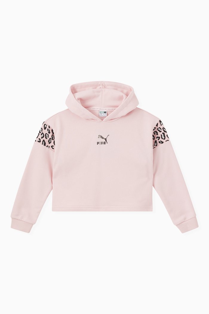 

Classics Summer Roar Hoodie in Jersey, Pink
