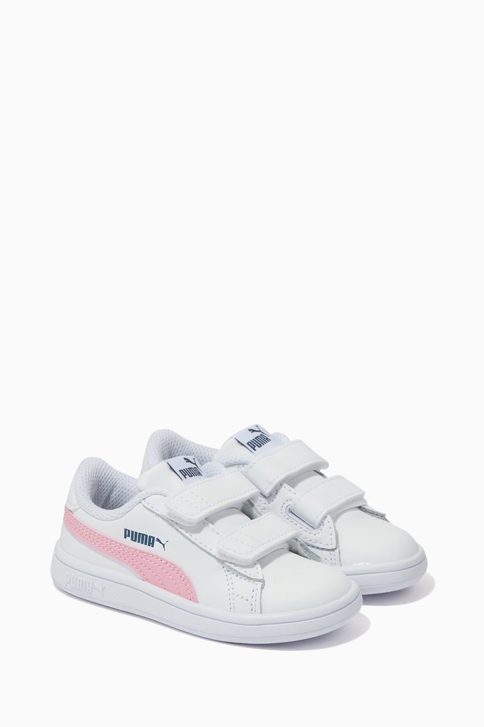 

Smash V2 Sneakers in Leather, White