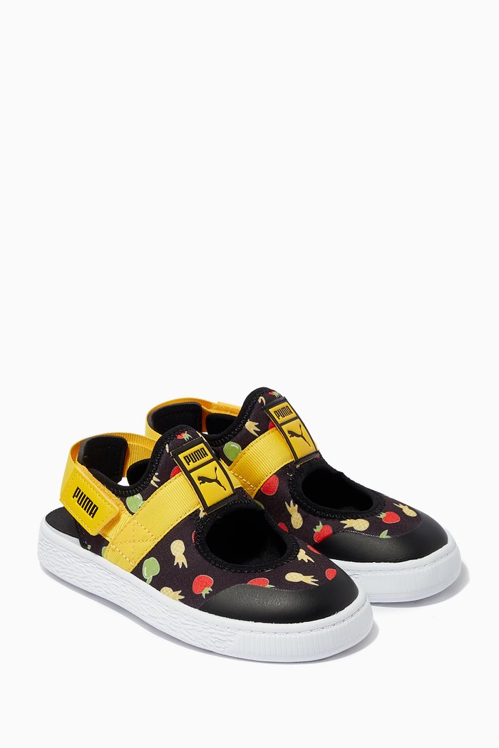 

Fruitmates Light Flex Summer Trainers, Black