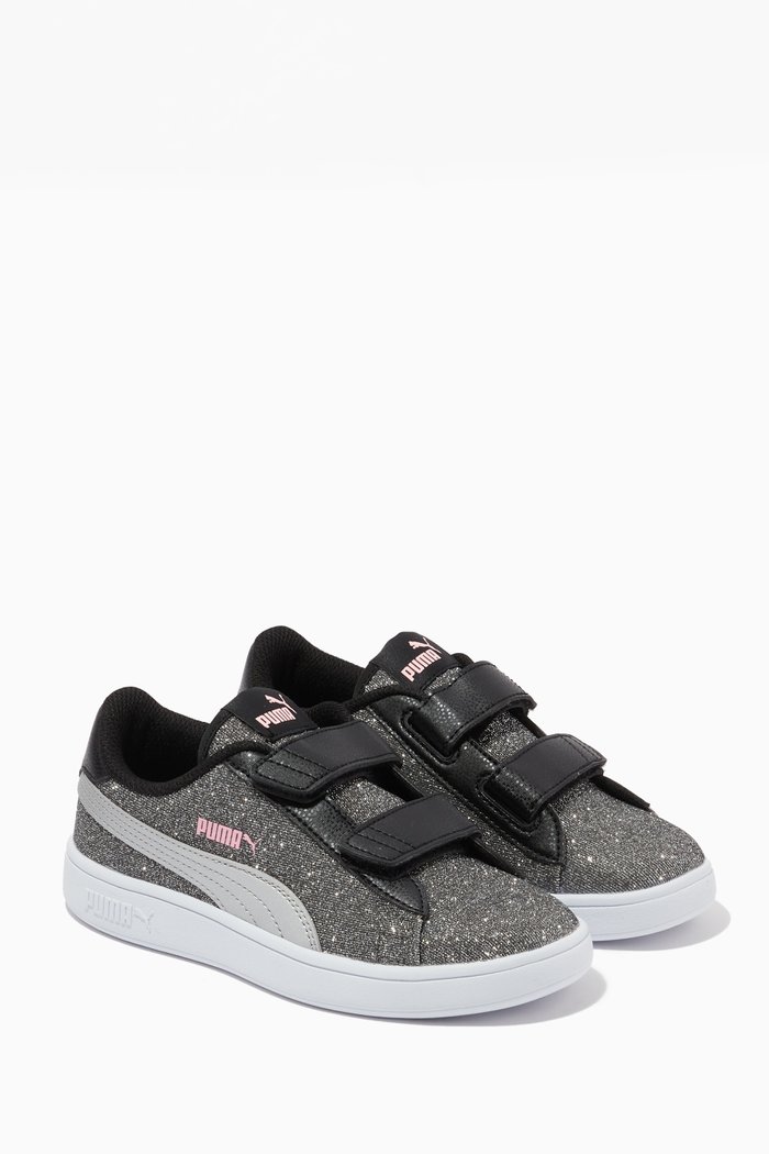 

Smash V2 Glitz Glam Sneakers, Black