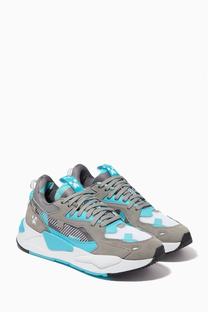 

x Minecraft RS-Z Sneakers in Textile & PU, Grey