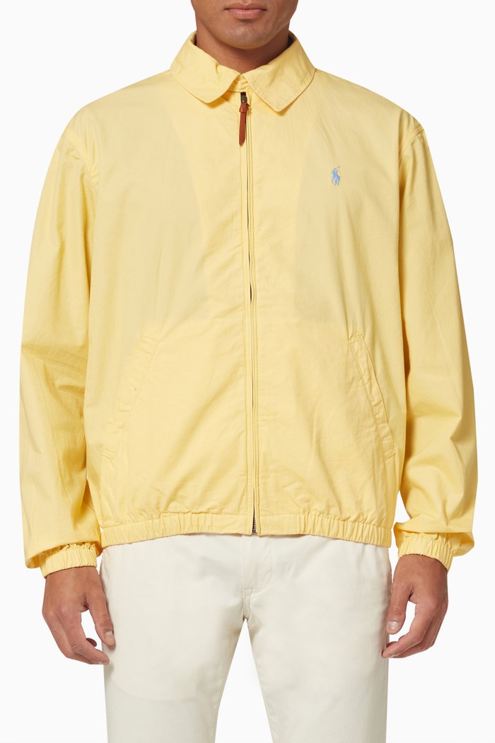 

Bayport Jacket in Cotton Poplin, Yellow