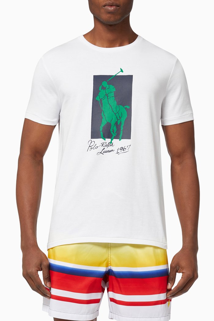 

Big Pony T-shirt in Cotton Jersey, White
