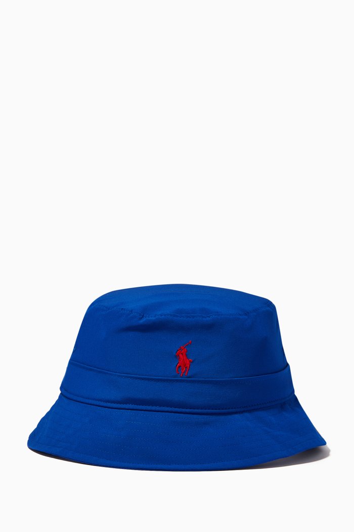 

Packable Bucket Hat, Blue