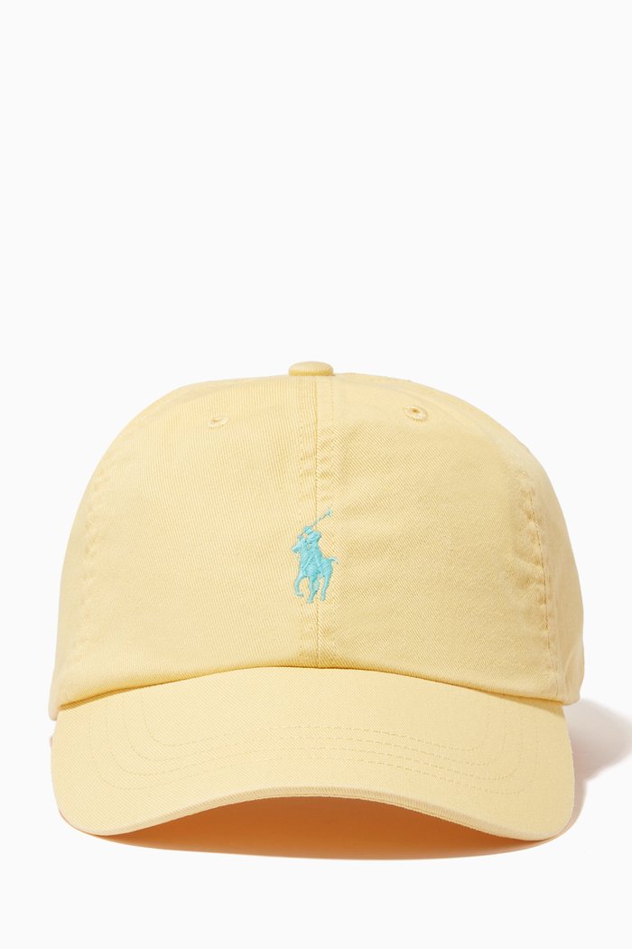 

Classic Ball Cap in Cotton, Yellow