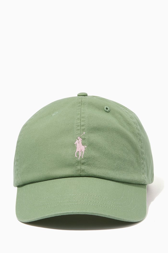 

Classic Ball Cap in Cotton, Green