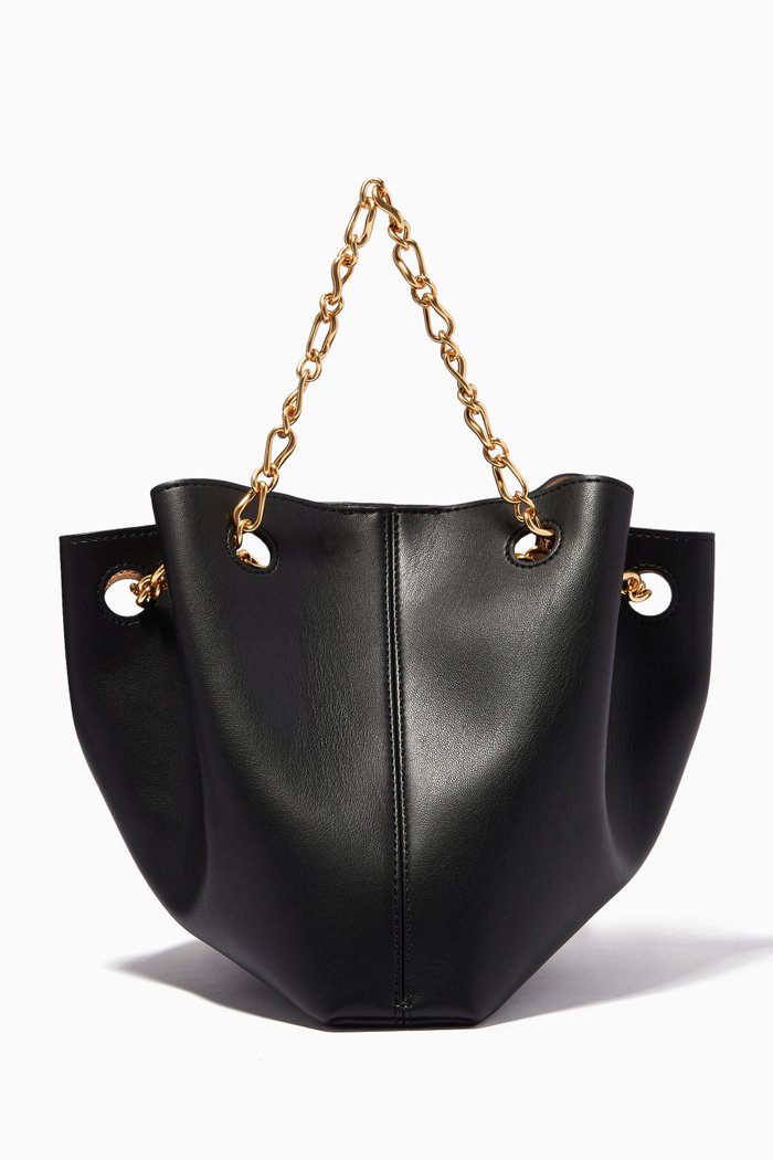 

Gather Bucket Bag in Vegan Nappa, Black