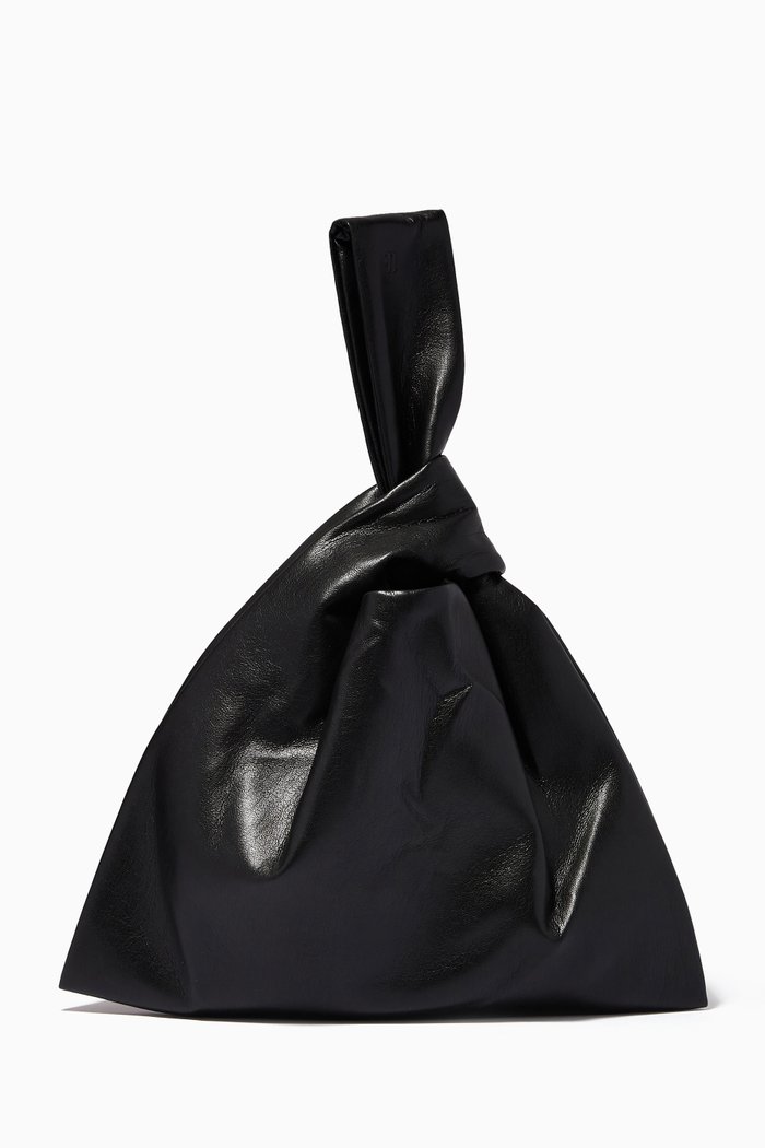 

Jen Tote Bag in Vegan Leather, Black