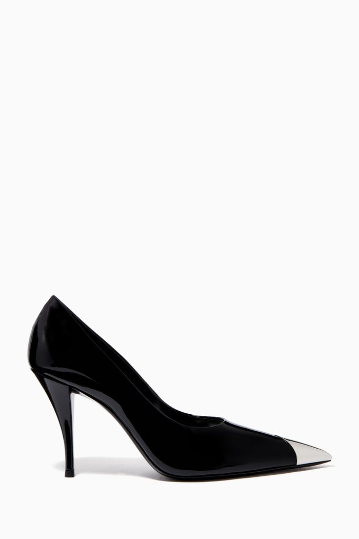 

Vesper Pumps in Patent Leather, Black