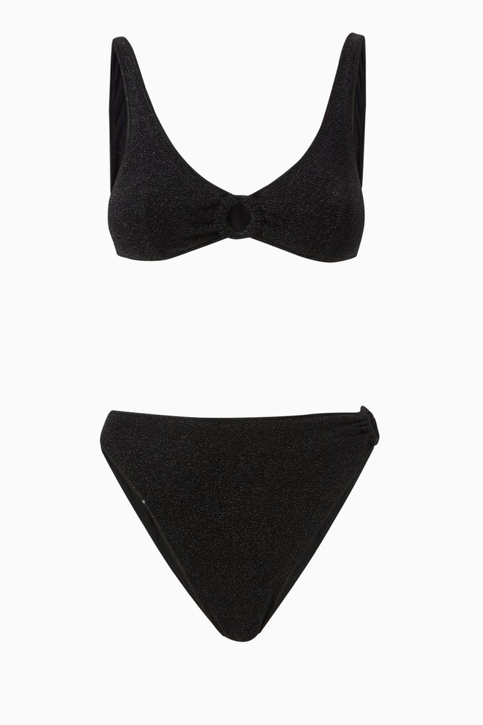 

Lumiere Ring Bikini Set, Black