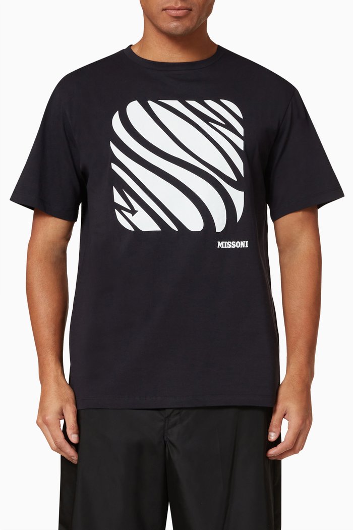 

T-shirt in Cotton Jersey, White