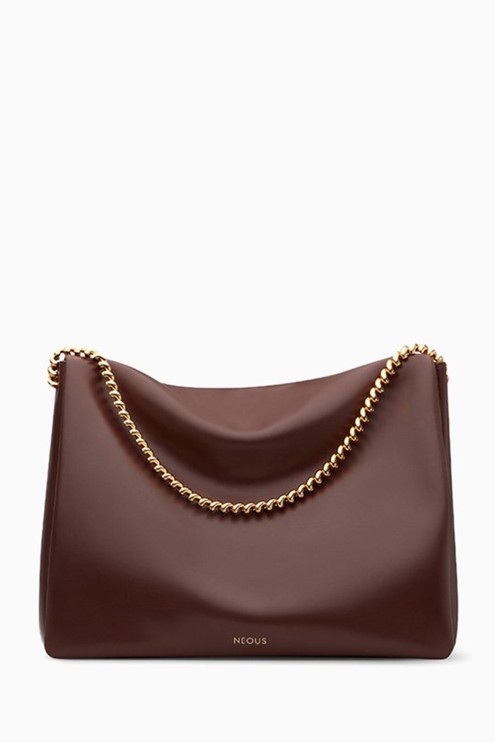 

Orbit Shoulder Bag in Nappa, Brown