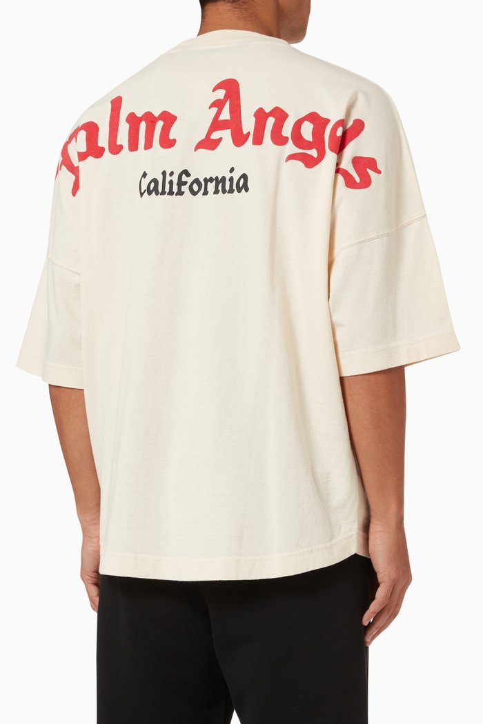 

California Oversized T-shirt in Cotton, Neutral