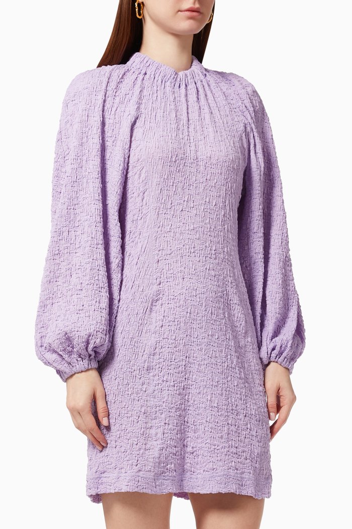 

Brunie Mini Dress, Purple