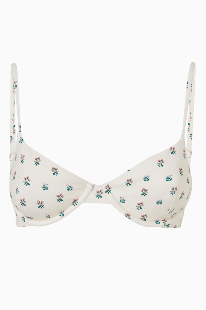 

Dainty Bikini Top, White