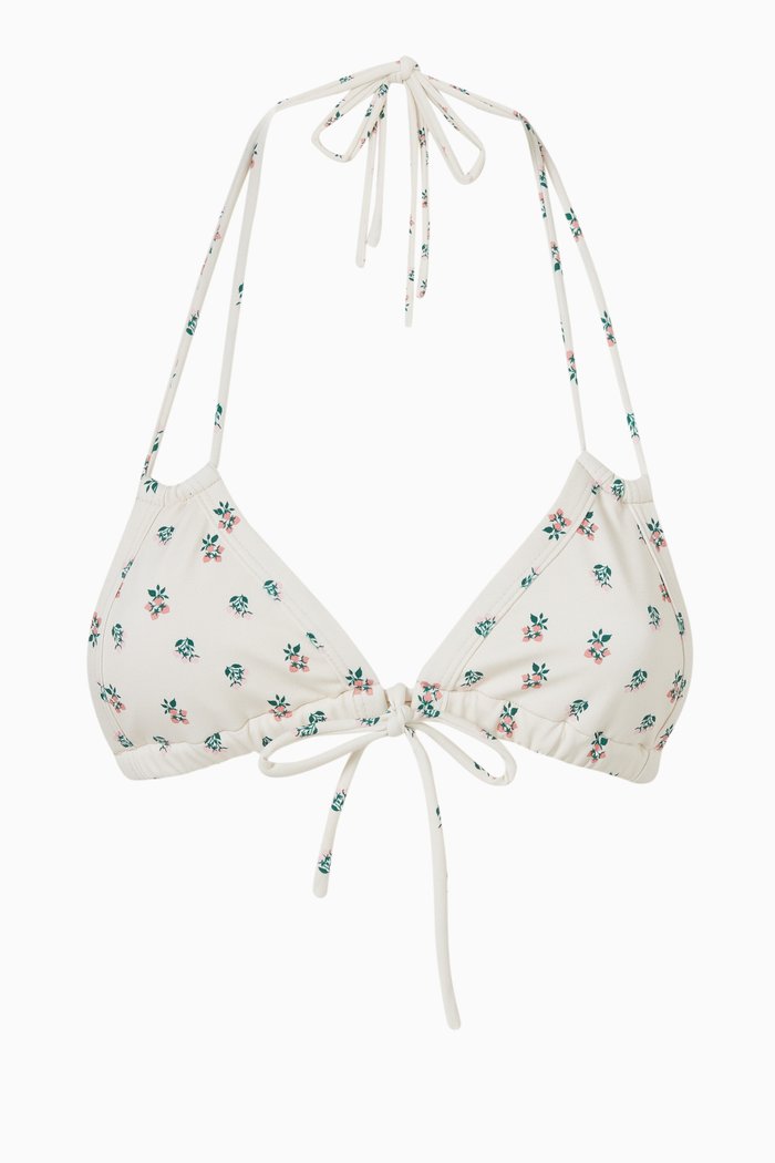 

Euro Bow Bikini Top, White