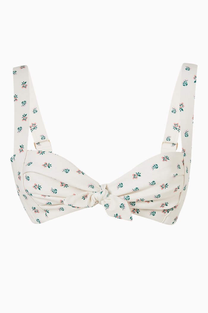 

Kayla Bikini Top, White