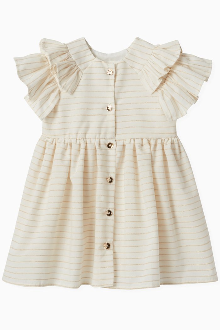 

Frill Detail Dress, Neutral