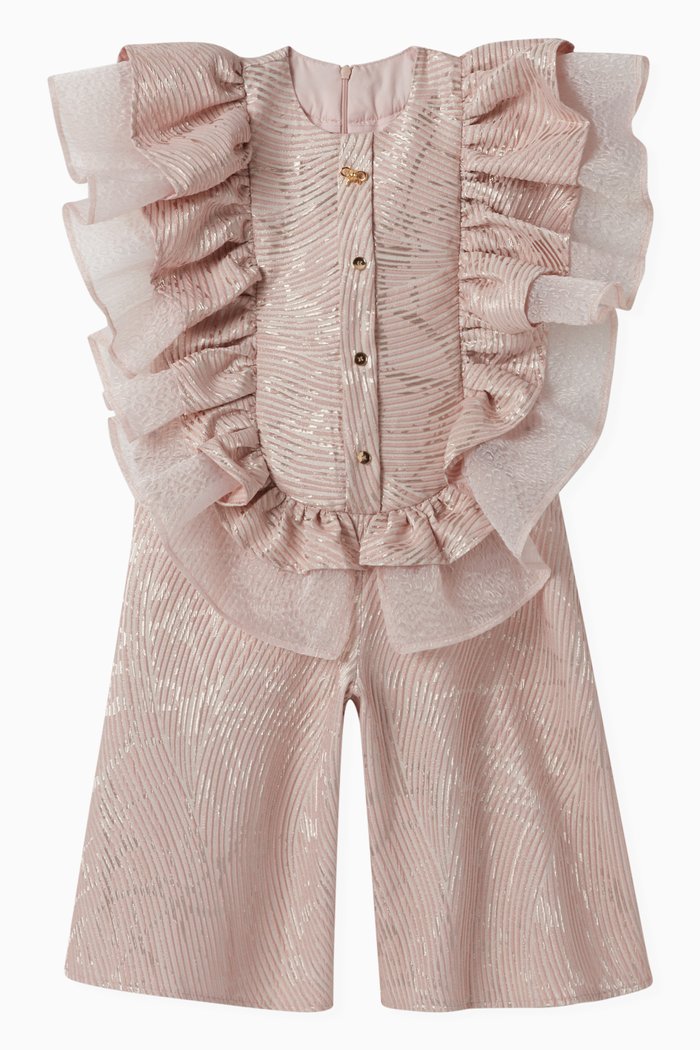 

Big Ruffle Jumpsuit, Pink