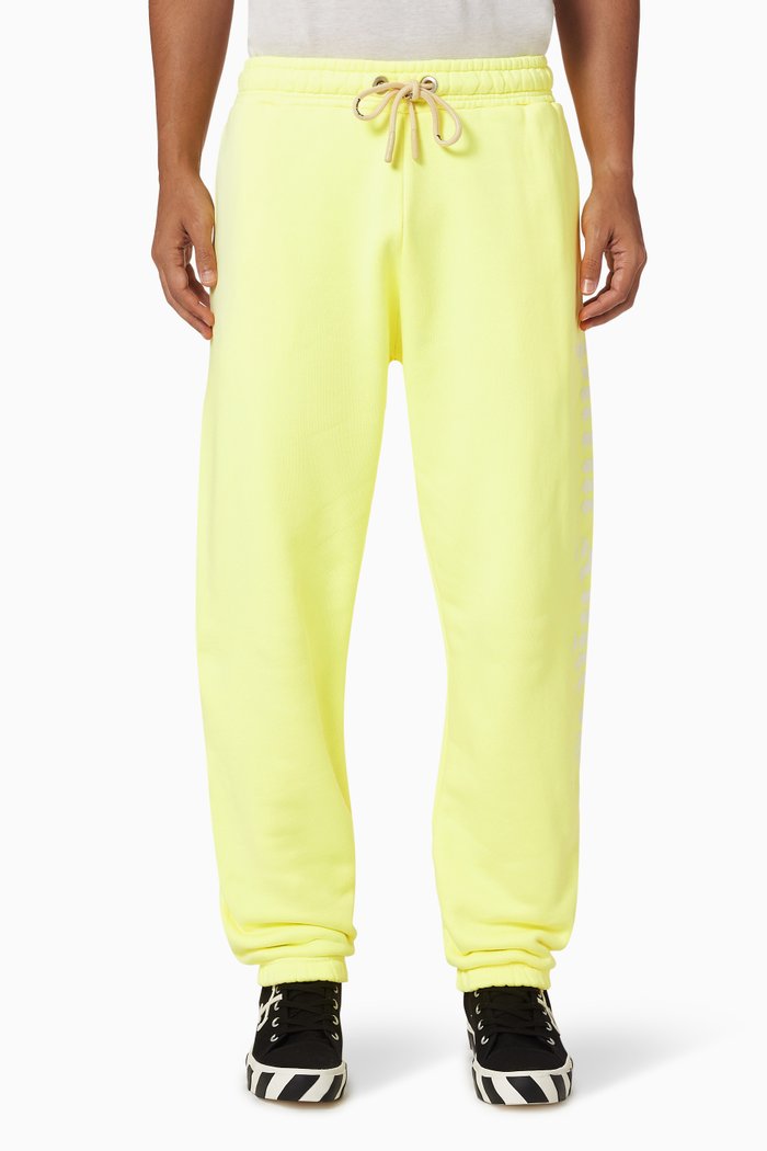 

Logo Sweatpants in Cotton, Yellow