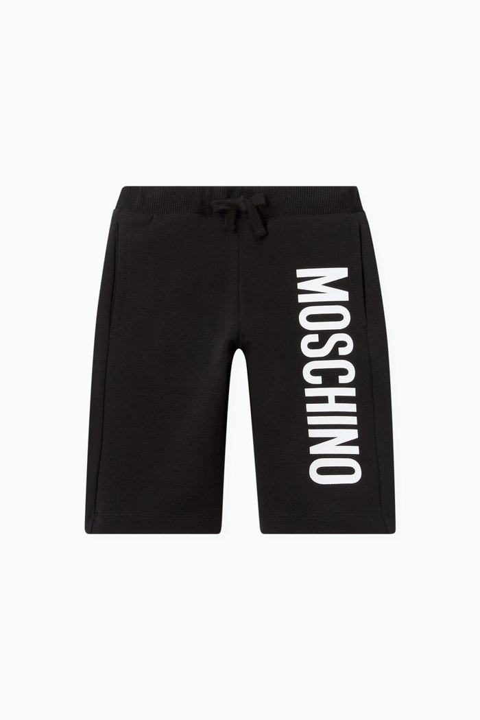 

Bermuda Logo Shorts in Cotton, Black