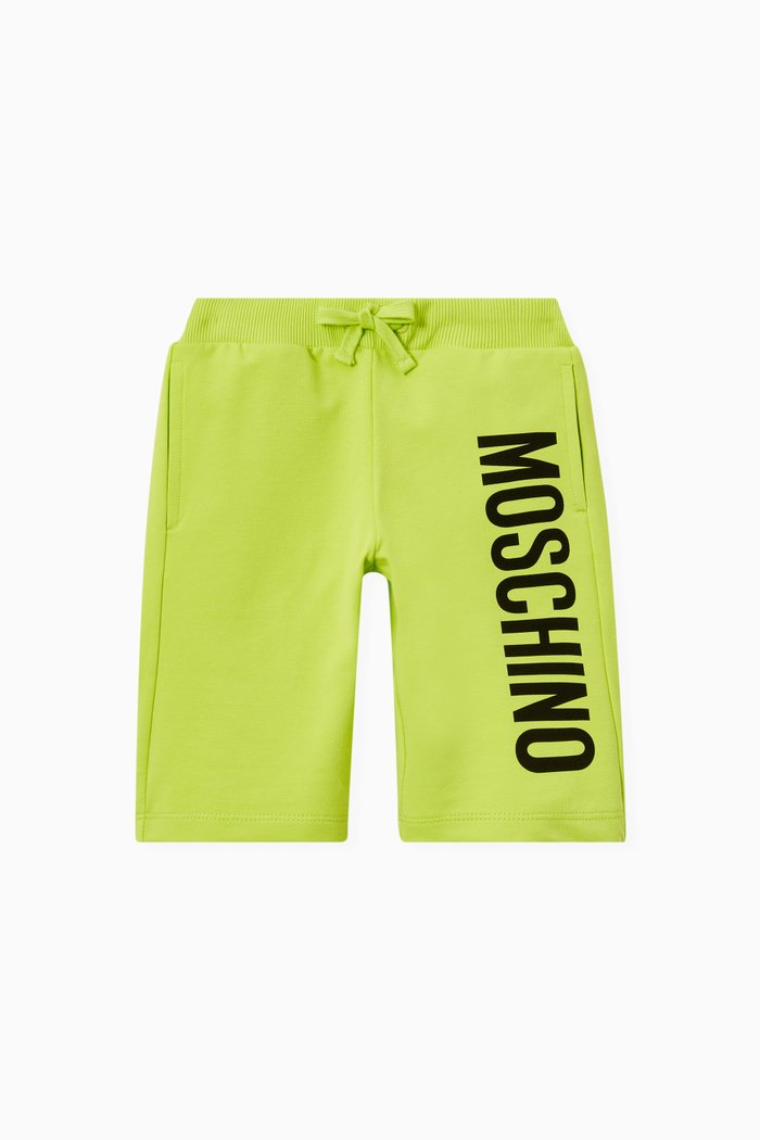 

Bermuda Logo Shorts in Cotton, Green