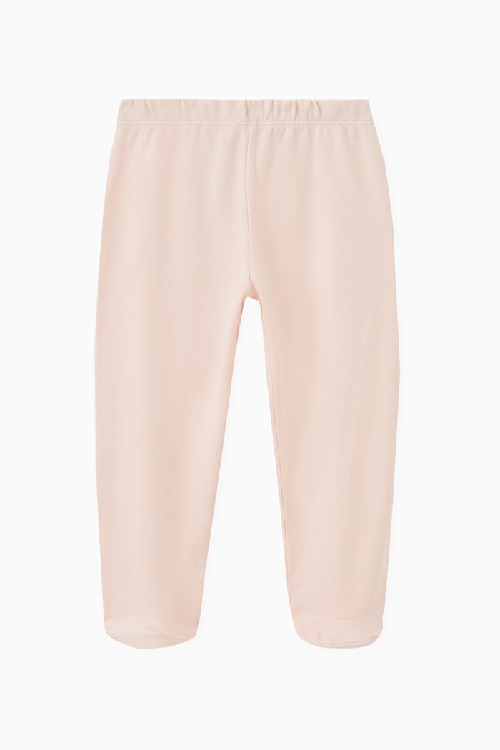 

Noor Leggings in Cotton Jersey, Pink