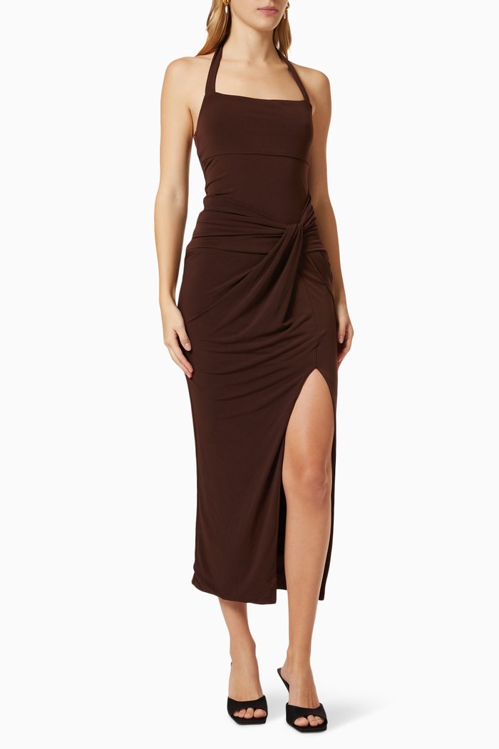 

The Revolution Dress, Brown
