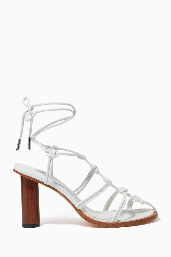 

Rovena 95 Sandals in Nappa, White