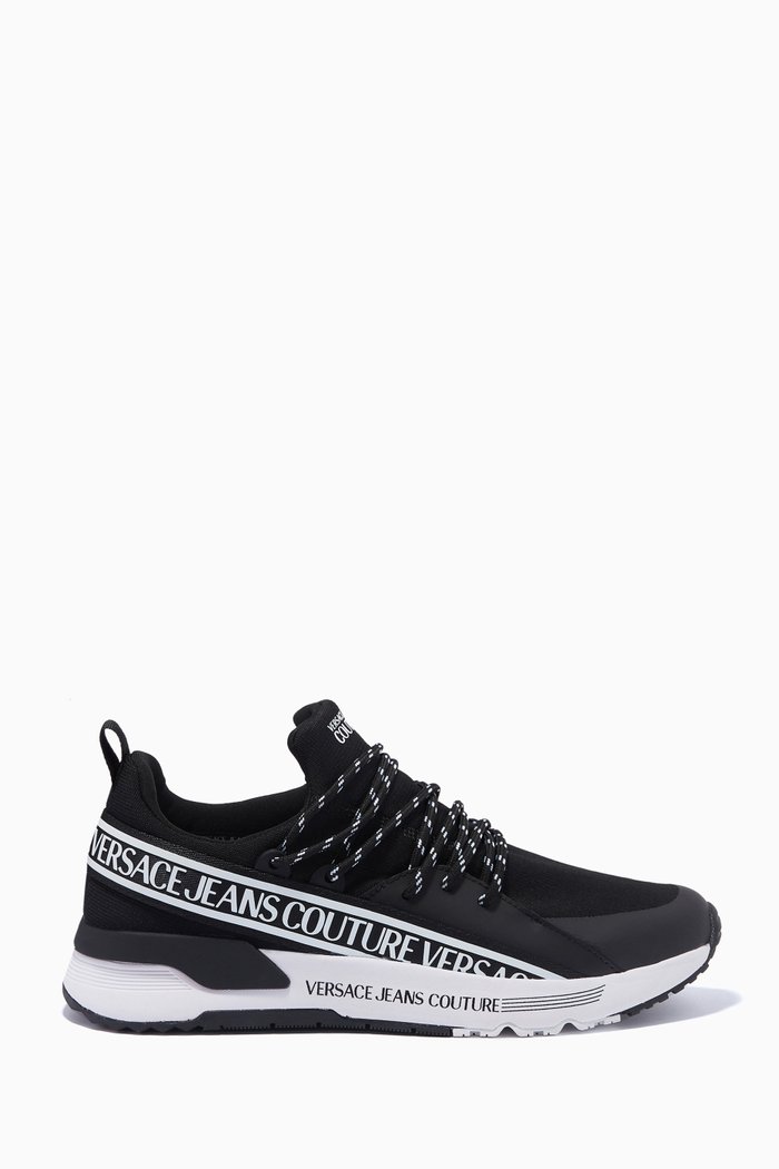 

Fondo Dynamic Sneakers in Technical Fabric, Black