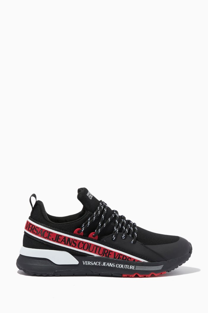 

Fondo Dynamic Sneakers in Technical Fabric, Black