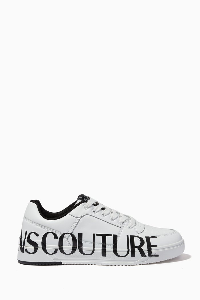 

Starlight Logo Sneakers in Leather, White