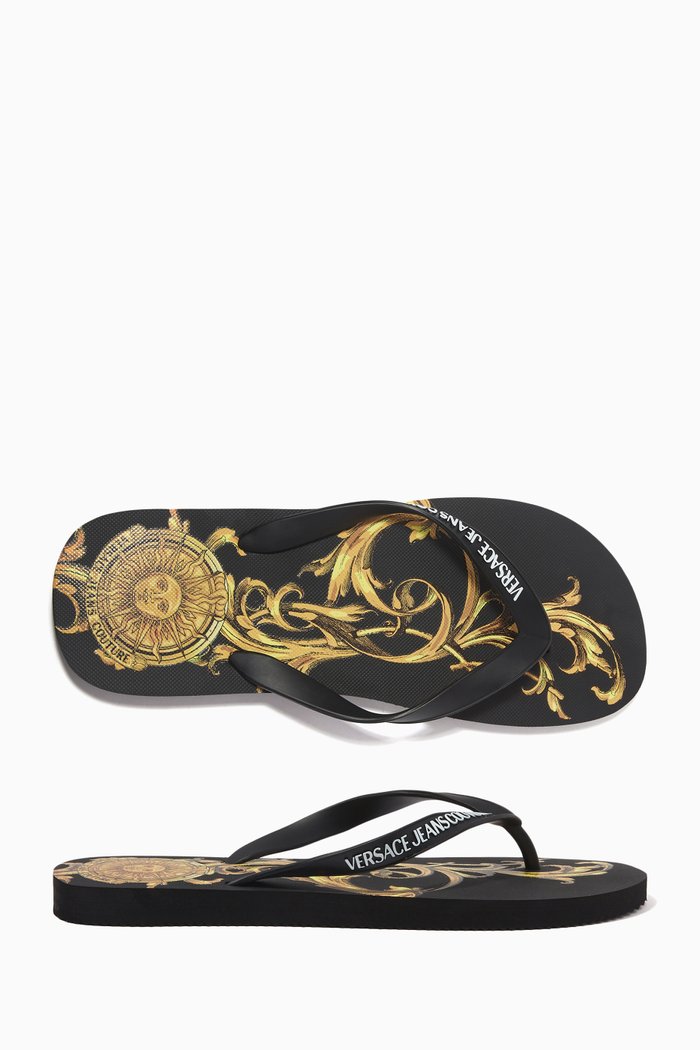 

Garland Flip Flops in Rubber, Black