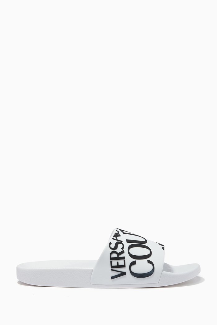 

Logo Slides in Rubber, White