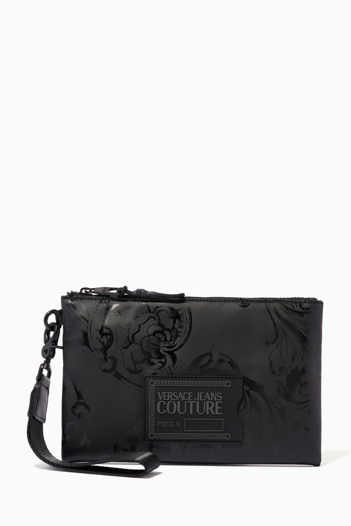 

Baroque Clutch Bag, Black