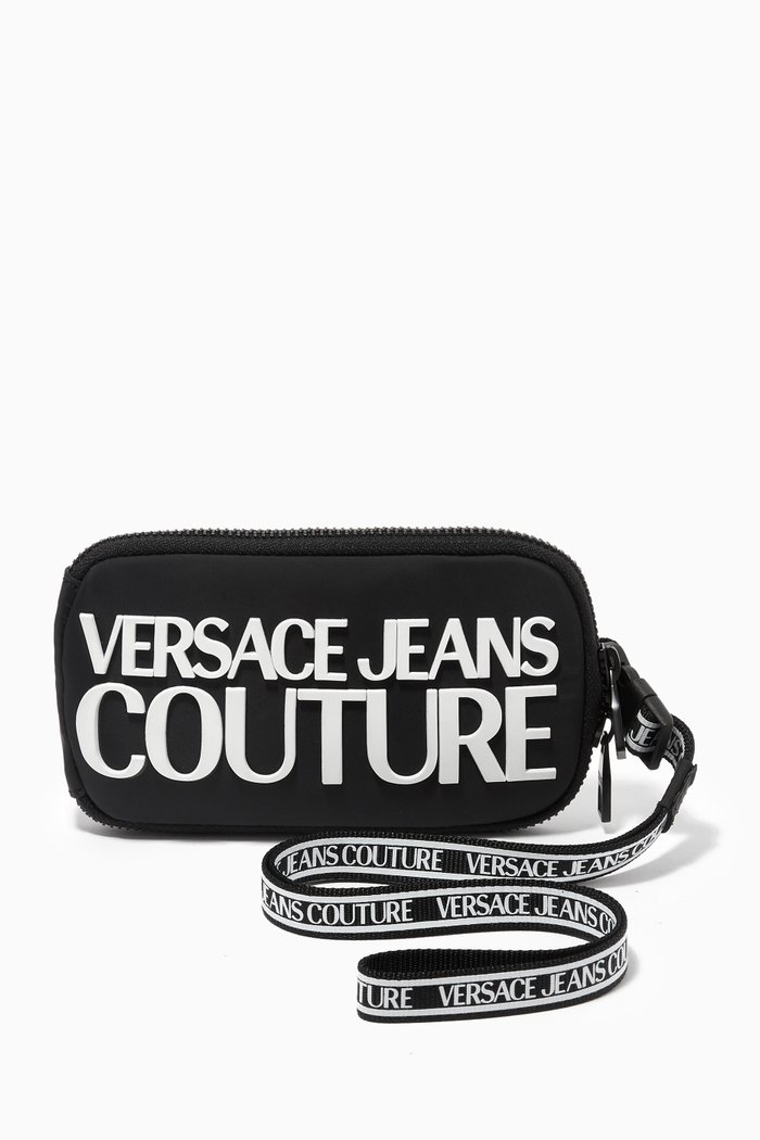 

Logo Phone Pouch in Nylon, Black
