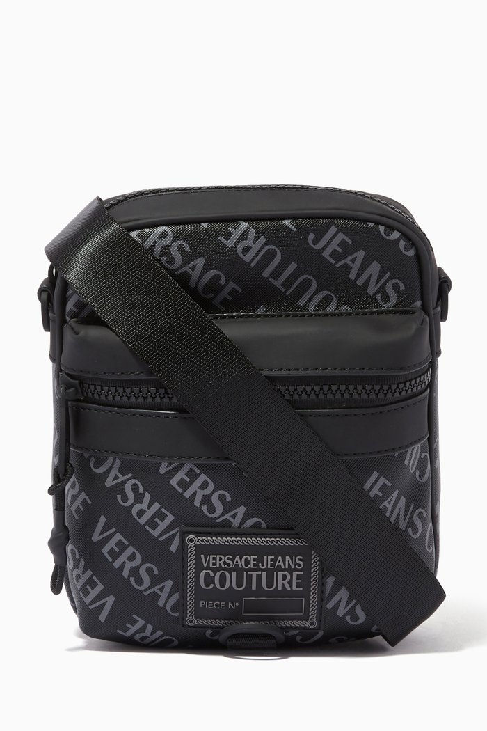 

Logo Messenger Bag, Black