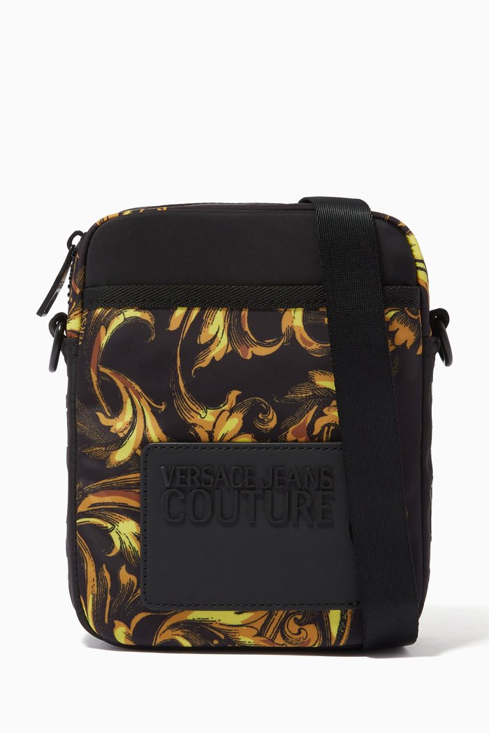 

Regalia Baroque Crossbody Bag, Black