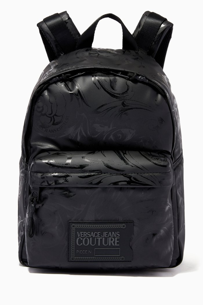 

Regalia Baroque Logo Backpack in PU, Black