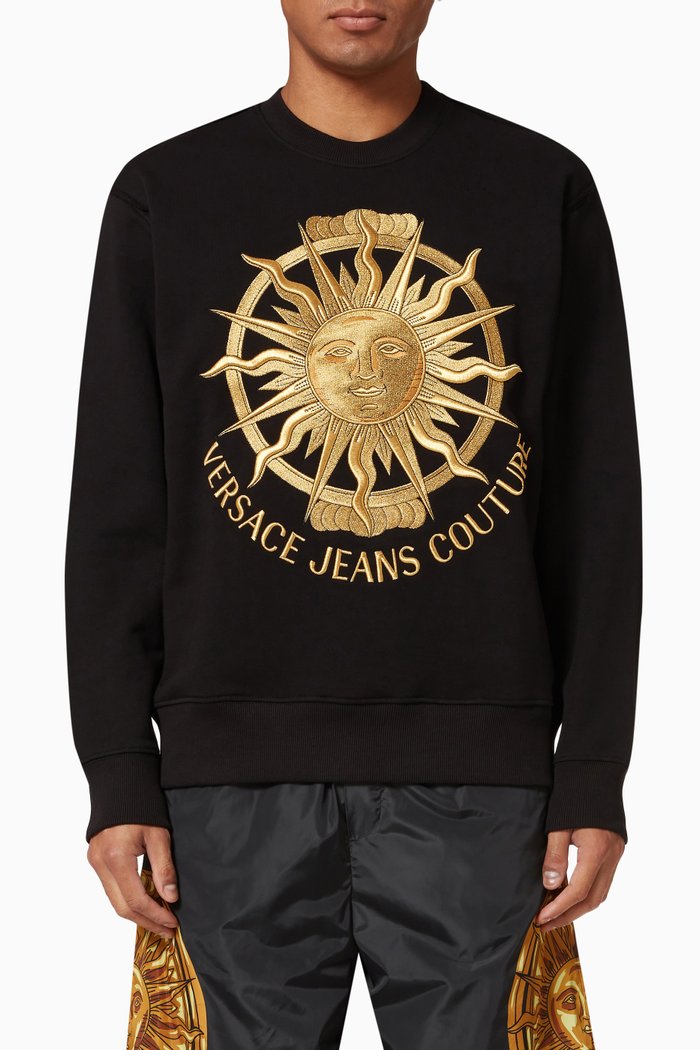 

Sweatshirt in Knit, Black