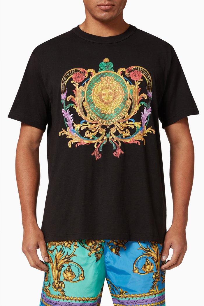 

Maglietta T-shirt in Cotton, Black