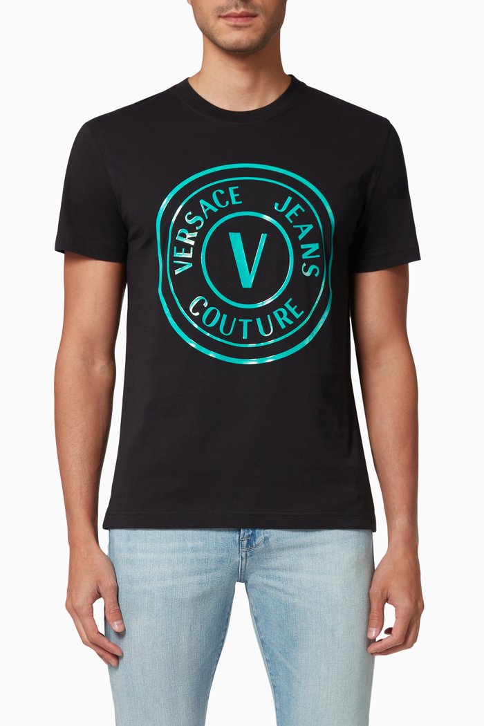 

Maglietta T-shirt in Cotton, Black