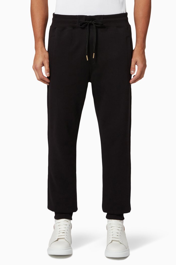 

Logo Joggers in Jersey, Black