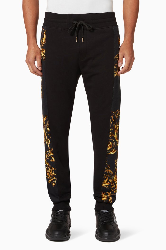 

Joggers in Fleece, Black