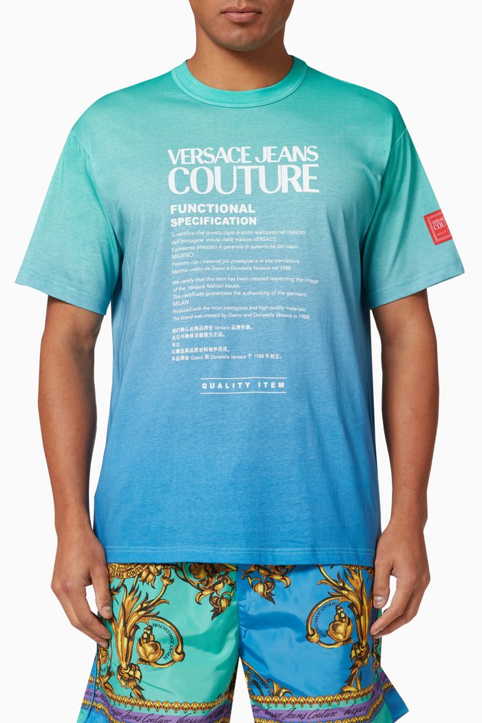 

Maglietta T-shirt in Cotton, Blue
