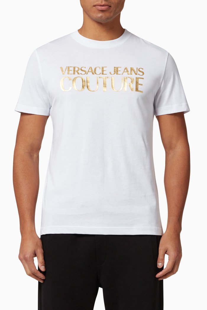 

Logo T-shirt in Cotton Jersey, White