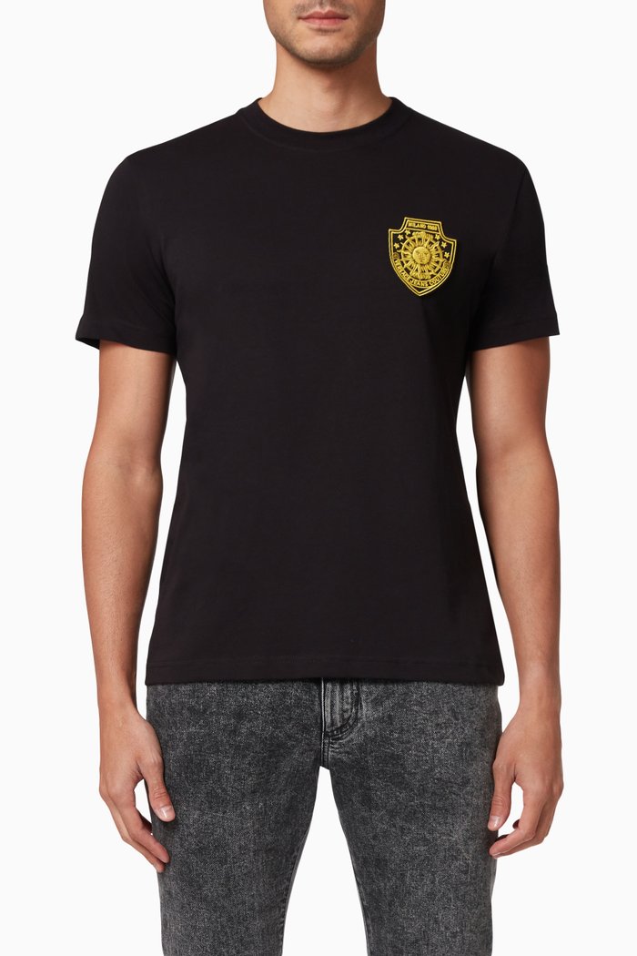 

Maglietta T-shirt in Cotton, Black